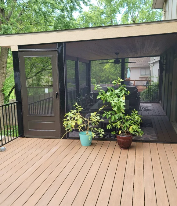 Screened Porch Repair & Replacement slider